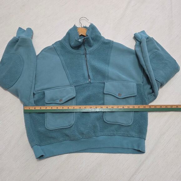 In Loom cute 1/4 zip up sweatshirt with pockets woman's size Small - Picture 7 of 8